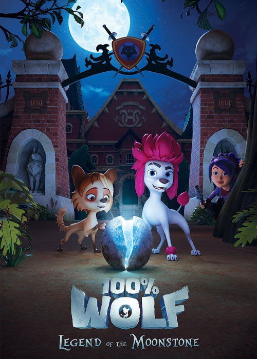 دانلود رایگان انیمیشن Download 100% Wolf: Legend of the Moonstone 2020