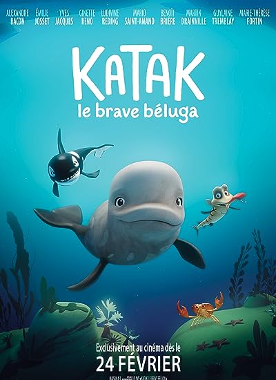 دانلود انیمیشن کاتاک: نهنگ سفید شجاع Katak, the Brave Beluga 2023 با دوبله فارسی