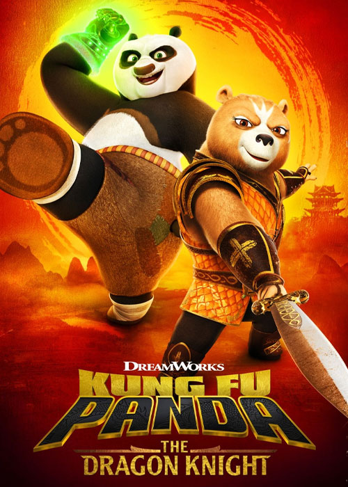 دانلود انیمیشن پاندای کونگ فو کار Kung Fu Panda: The Dragon Knight 2022-2023