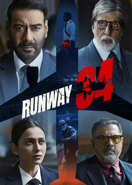 دانلود فیلم هندی باند 34 با دوبله فارسی Runway 34 2022 WEB-DL