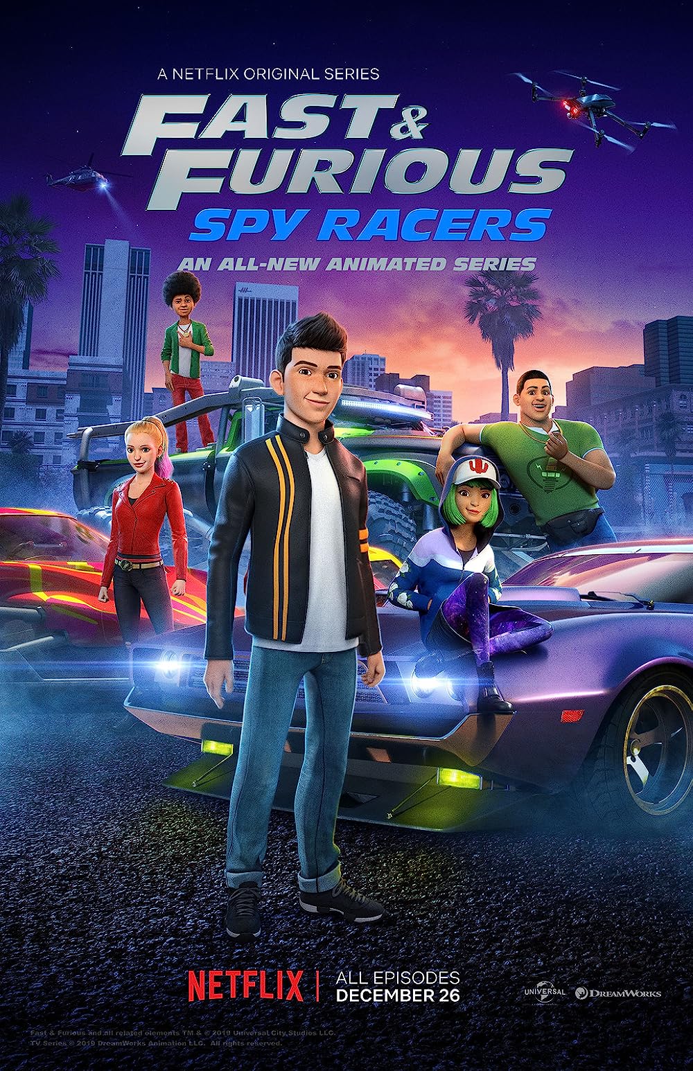 دانلود انیمیشن سریع و خشمگین: ریسرهای جاسوس The Fast and the Furious: Spy Racers 2023 دوبله فارسی
