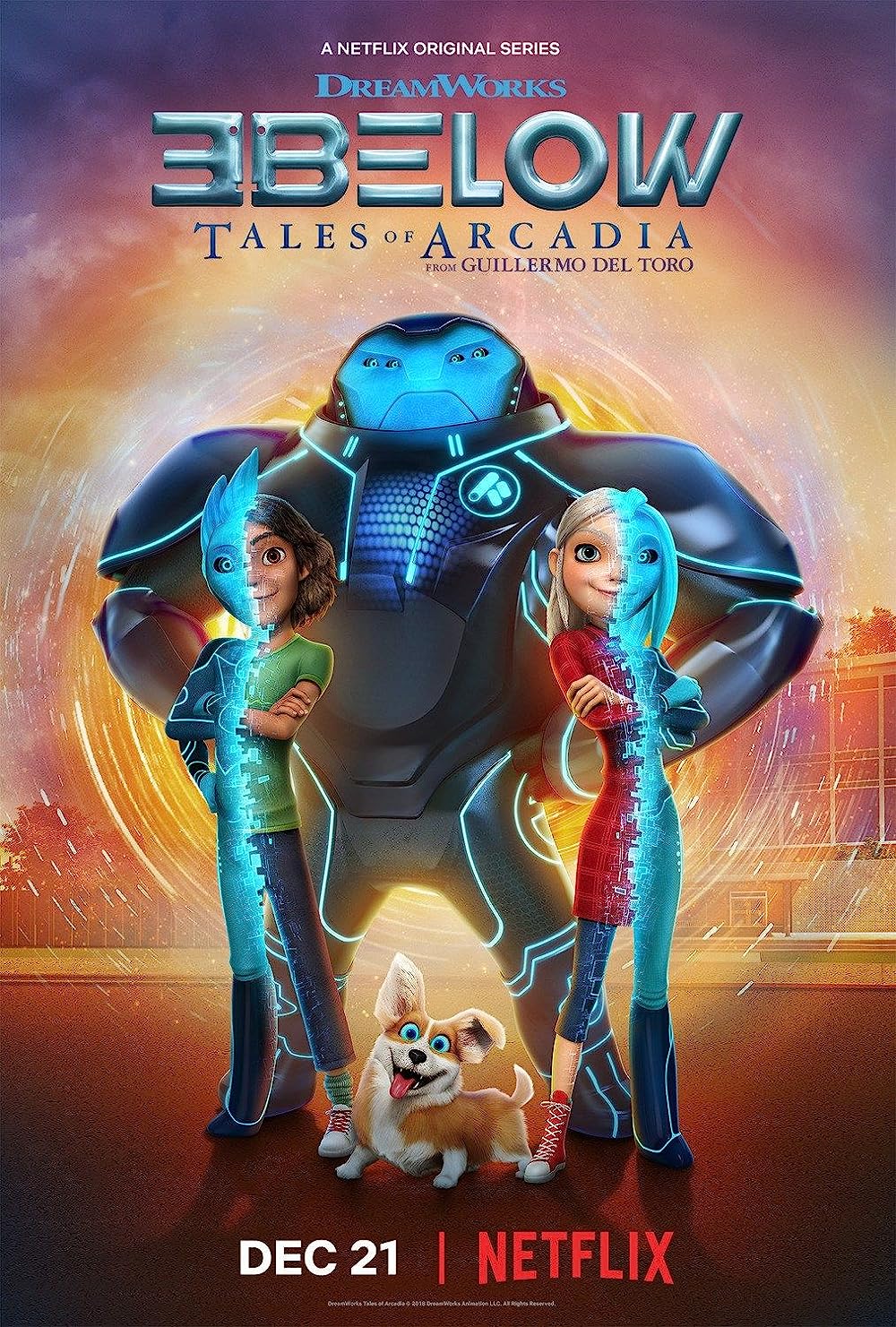 دانلود انیمیشن سه فراری: داستان های آرکادیا The Three Fugitives: Tales of Arcadia 2023