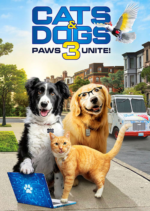 دانلود فیلم گربه ها و سگ ها 3 با دوبله فارسی Cats and Dogs 3: Paws Unite 2020
