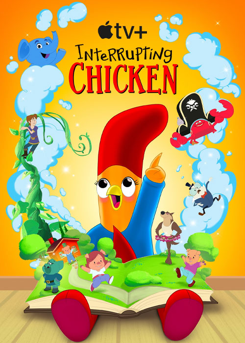 دانلود انیمیشن مرغ کنجکاو با دوبله فارسی Interrupting Chicken 2022