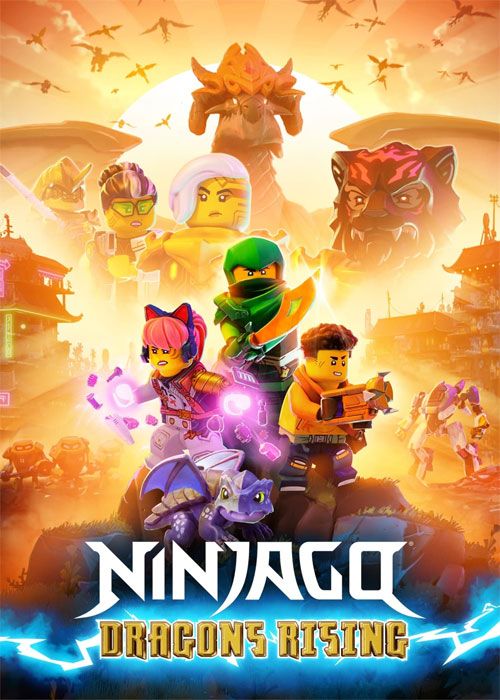 دانلود رایگان انیمیشن نینجاگو: پیدایش اژدهایان Ninjago: Dragons Rising 2023