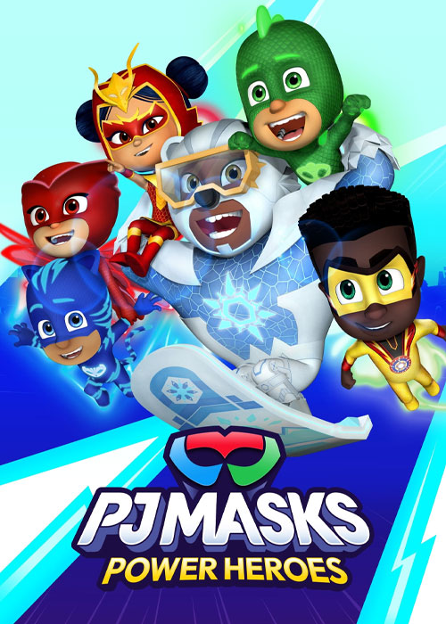 دانلود انیمیشن ابرقهرمانان نقابدار با دوبله فارسی PJ Masks: Power Heroes 2023