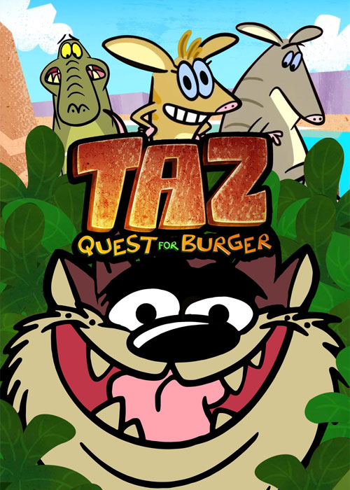 دانلود انیمیشن تاز: در جستجوی برگر با زیرنویس فارسی Taz: Quest for Burger 2023