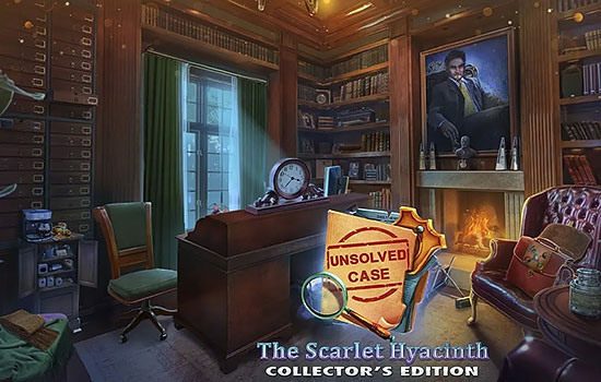 دانلود بازی کامپیوتری Unsolved Case 3: The Scarlet Hyacinth Collector’s Edition