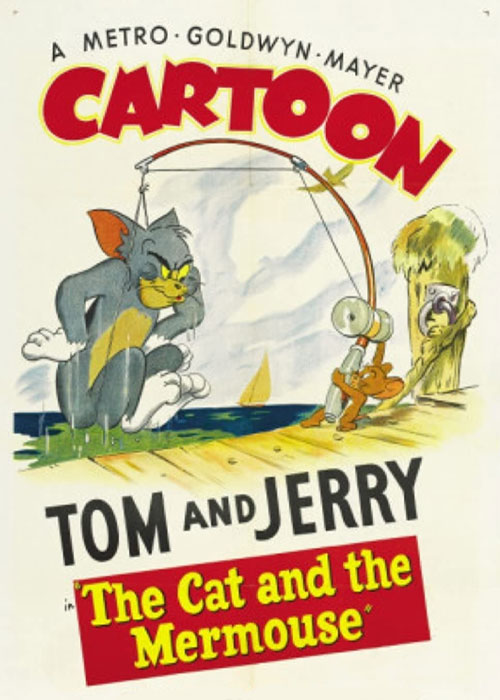 انیمیشن گربه و موش دریایی The Cat and the Mermouse 1949