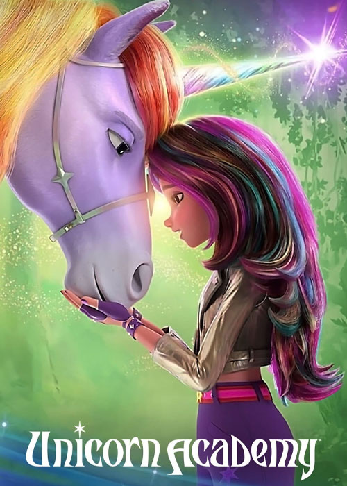 دانلود رایگان انیمیشن آکادمی اسب های تک شاخ Unicorn Academy 2023